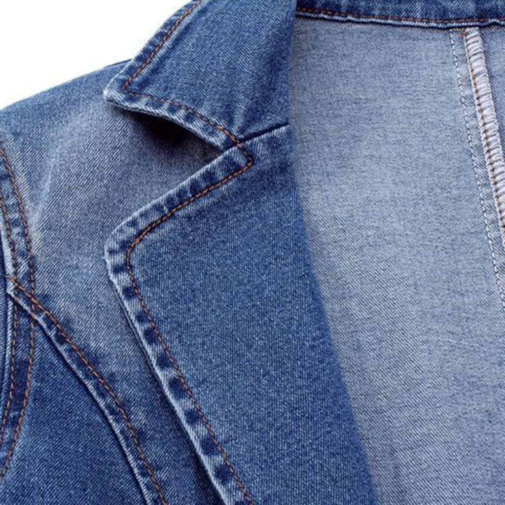 Denim blazer