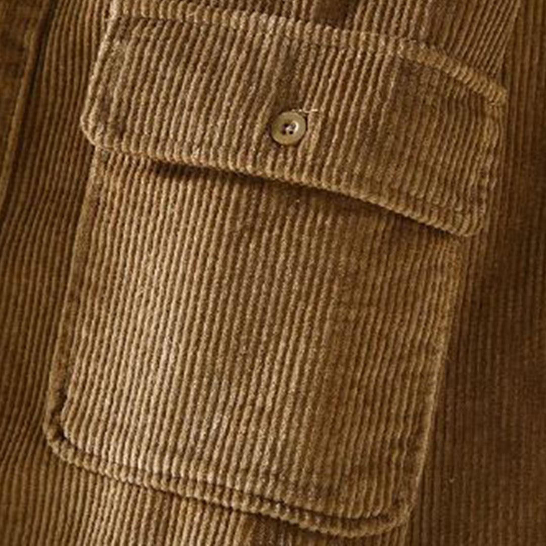 Corduroy wintershirt voor heren — afbeelding 5