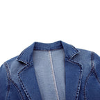 Denim blazer