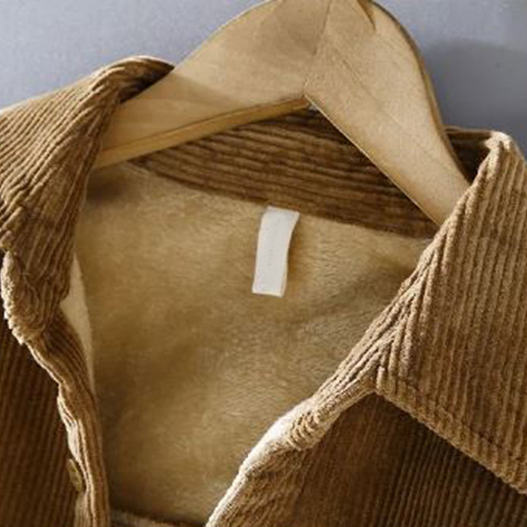 Corduroy jack voor heren