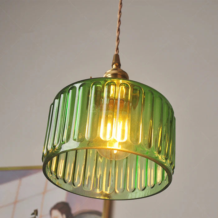 Kristallen vintage hanglamp