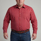 Kleurrijk gestreept shirt met lange mouwen — afbeelding 34