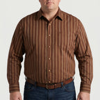 Kleurrijk gestreept shirt met lange mouwen — afbeelding 2