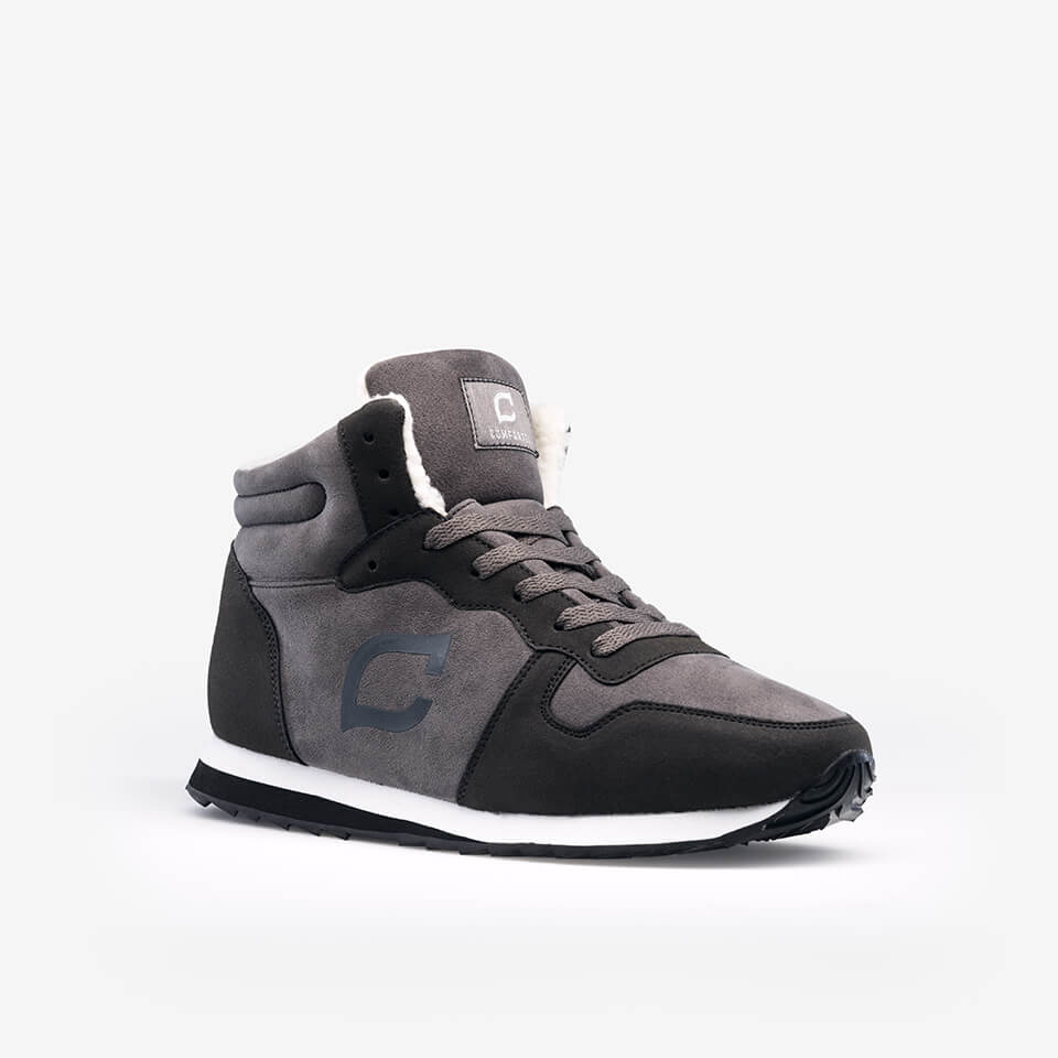 Warme herenschoenen met gevoerd binnenwerk