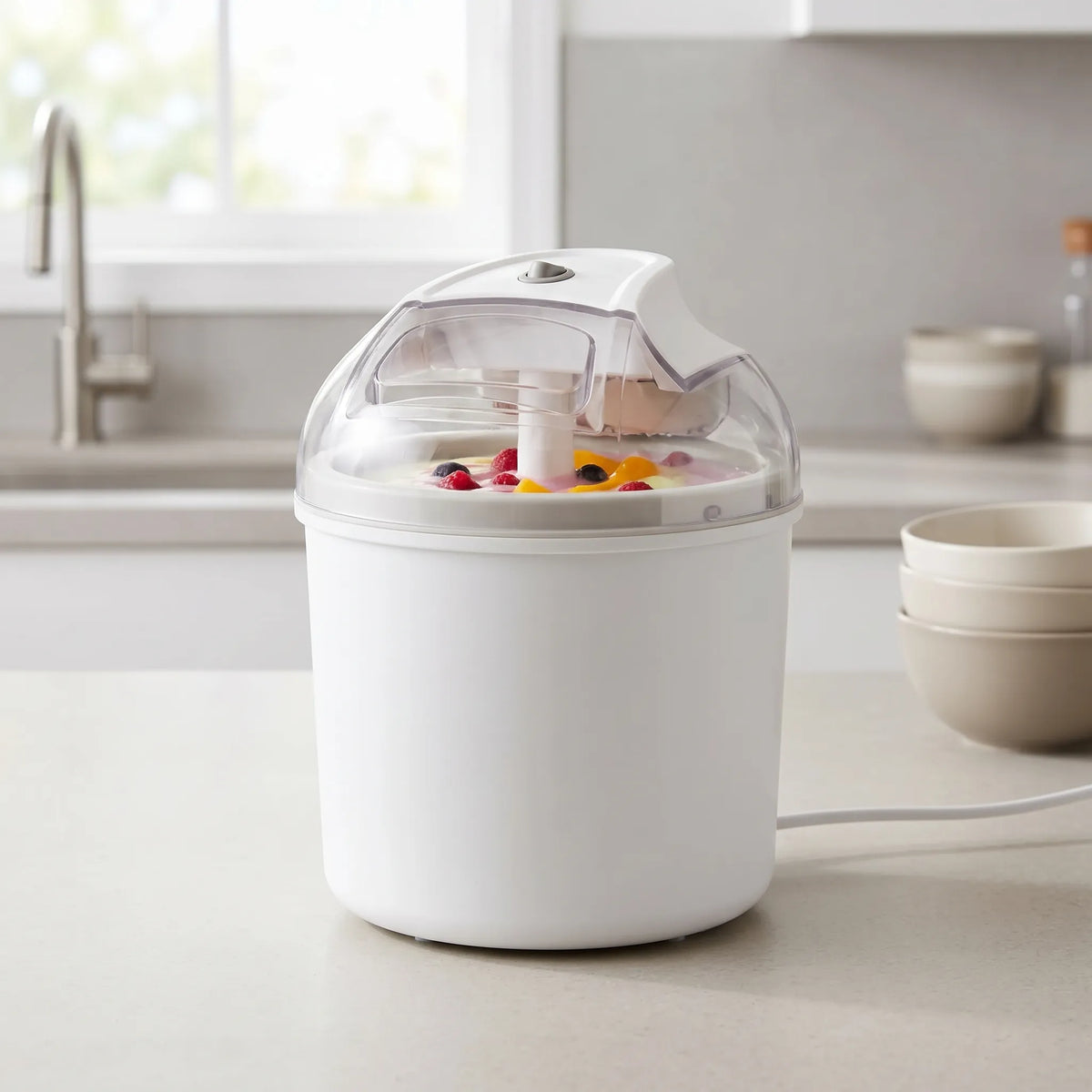 Compacte automatische softijsmachine