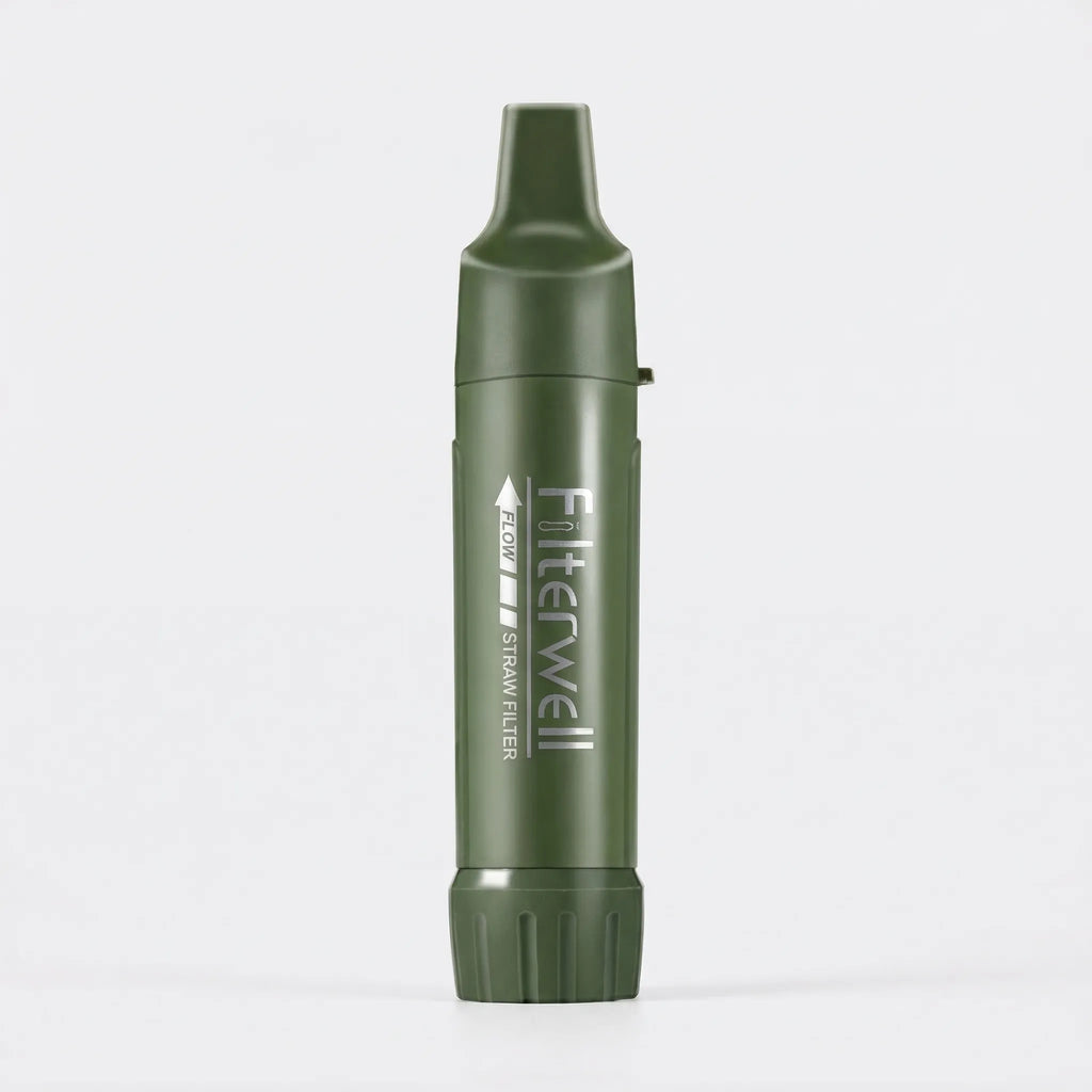 Compact draagbaar waterfilter voor wandelen