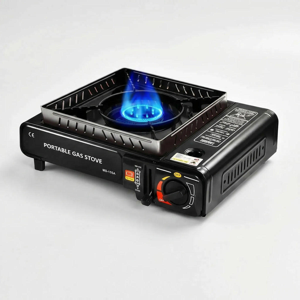Compacte 1-pits draagbare gasbrander