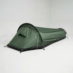 Compacte eenpersoons rugzaktent
