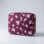Compacte georganiseerde makeuptas
