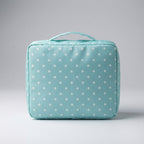 Compacte georganiseerde makeuptas
