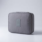 Compacte georganiseerde makeuptas