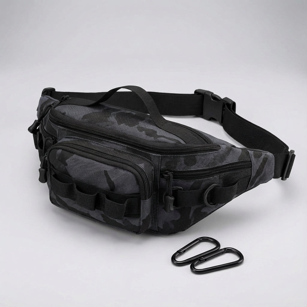 Compacte tactische heuptas