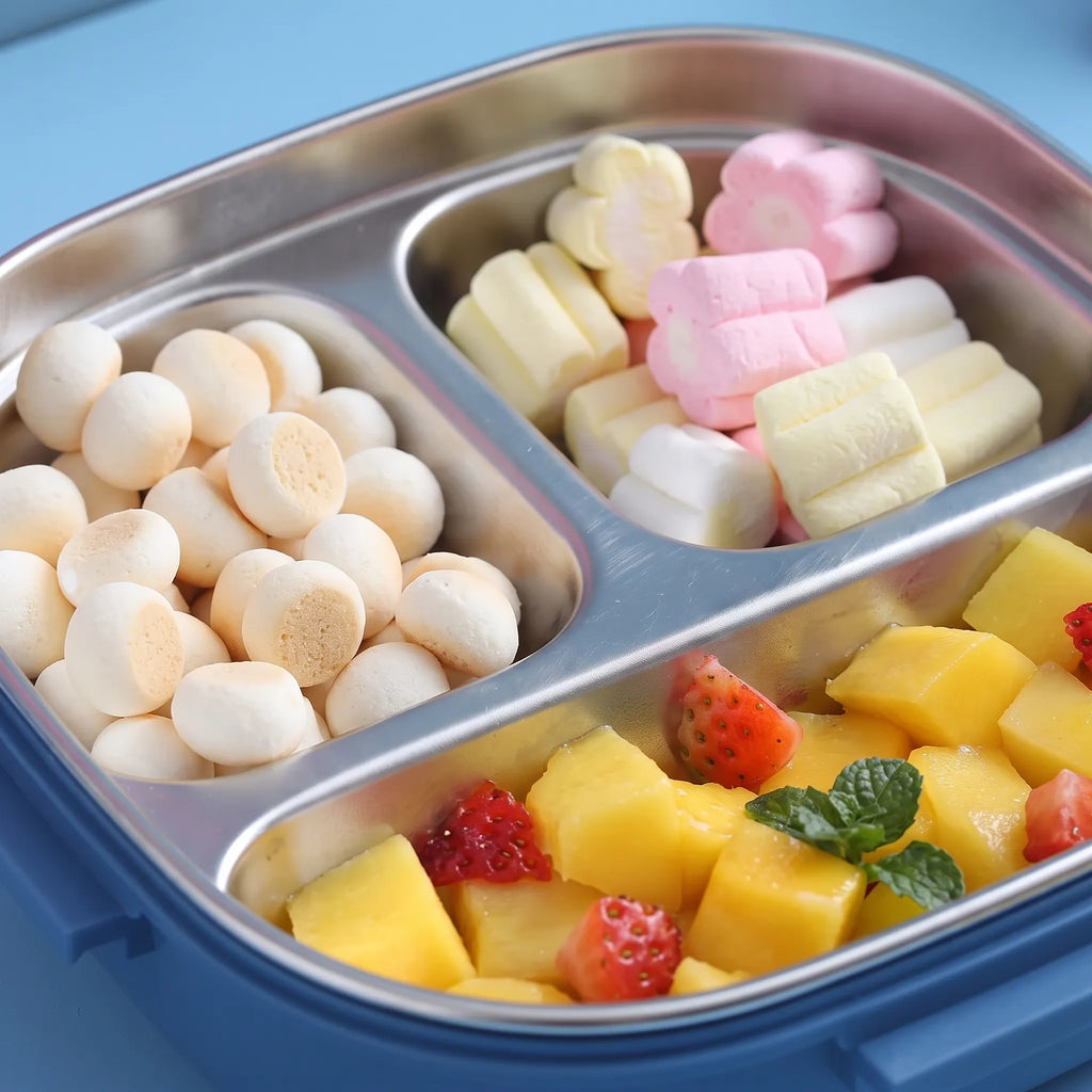 Bento-box met vakjes voor kinderen