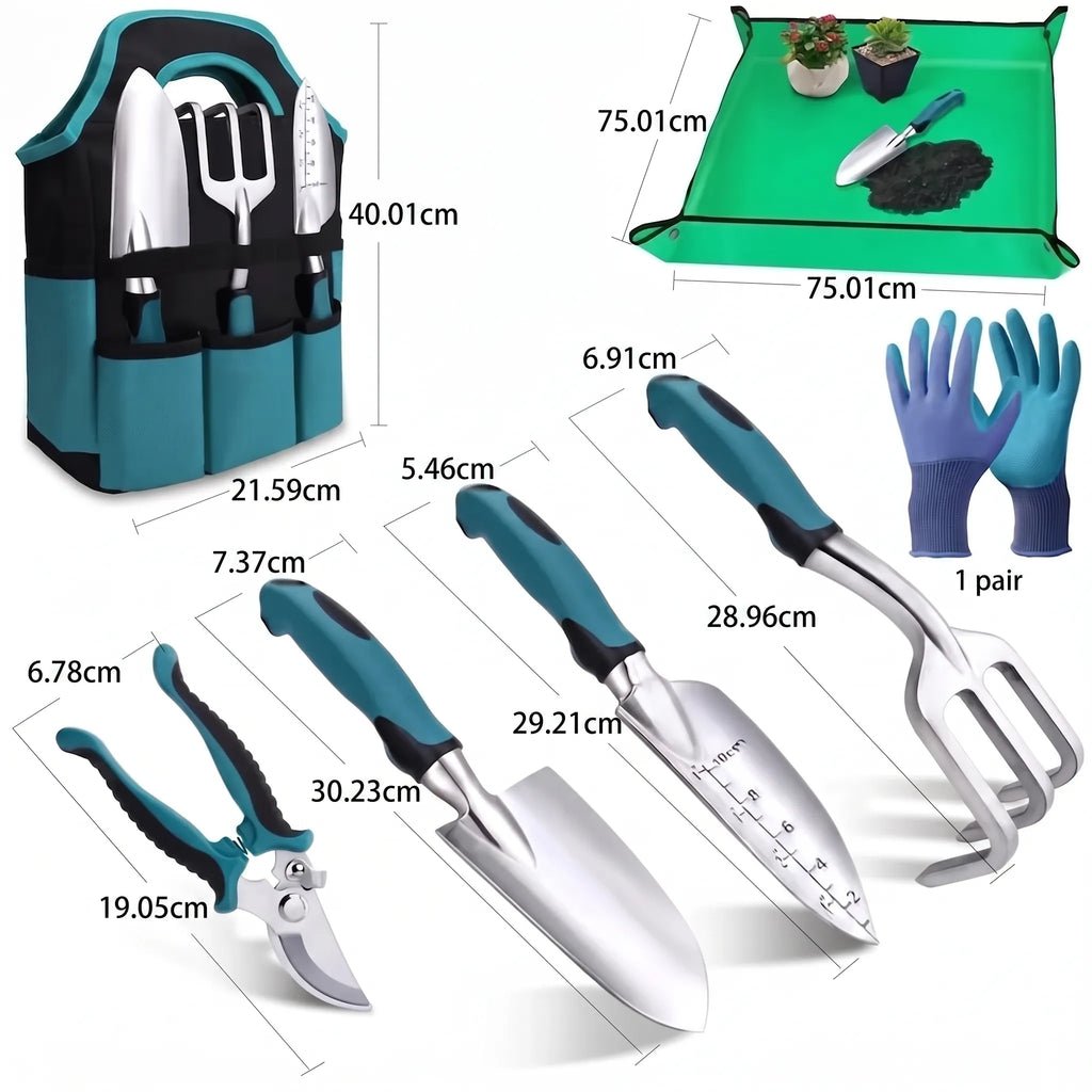 Uitgebreide tuingereedschapsset