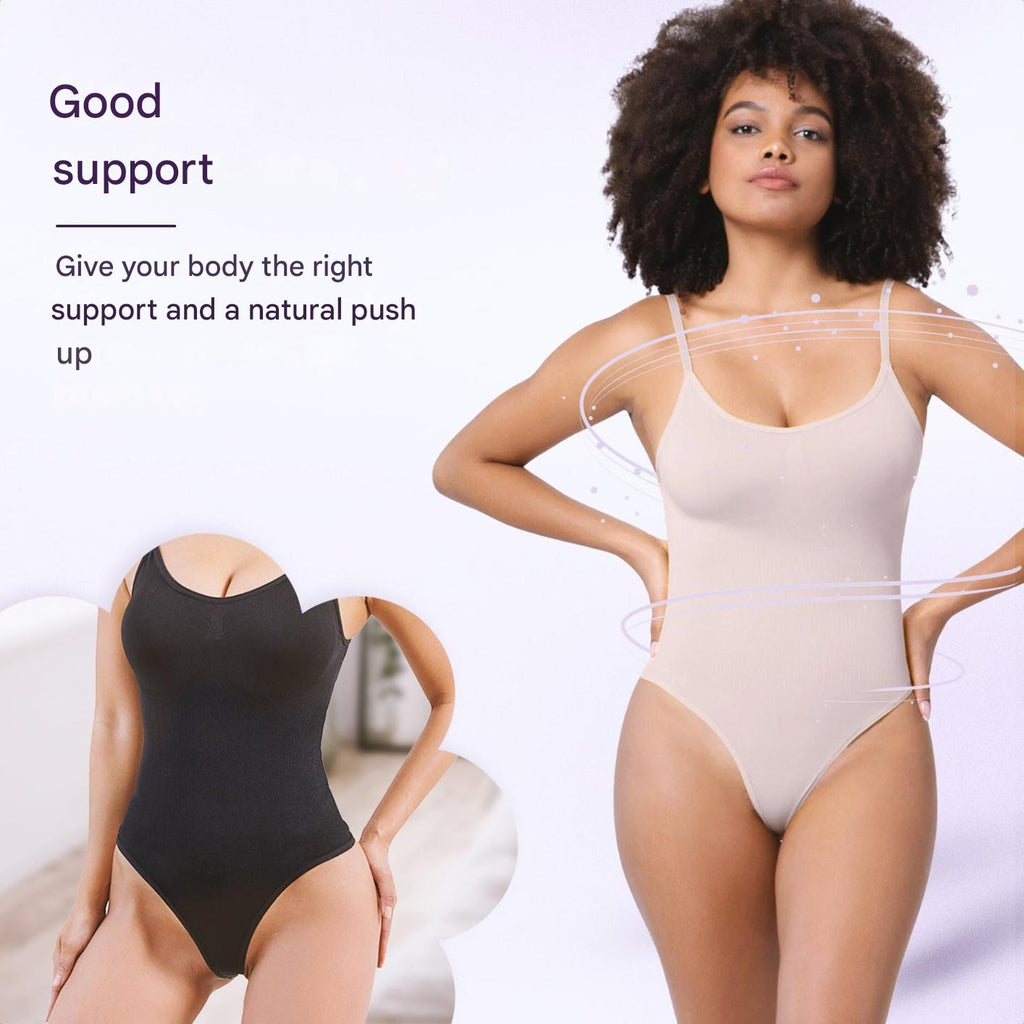 Corrigerende naadloze bodysuit string – Noor