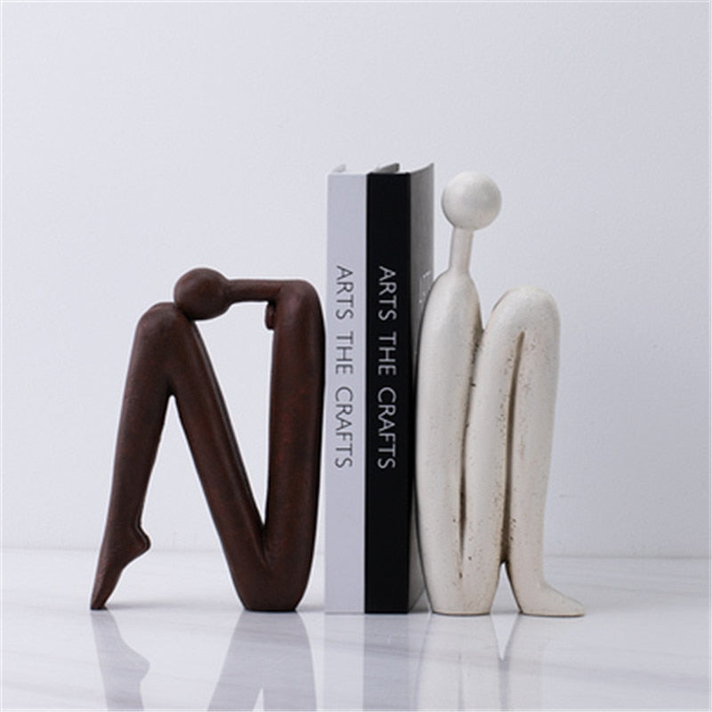 Artistieke boekensteun voor stijl & structuur