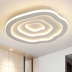 Golvende acryl plafondlamp met warm & wit LED-licht