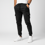 Cropped joggingbroek met zak