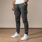 Cropped joggingbroek met zak