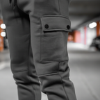 Cropped joggingbroek met zak