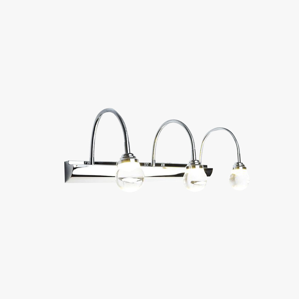 Gebogen LED wandlamp