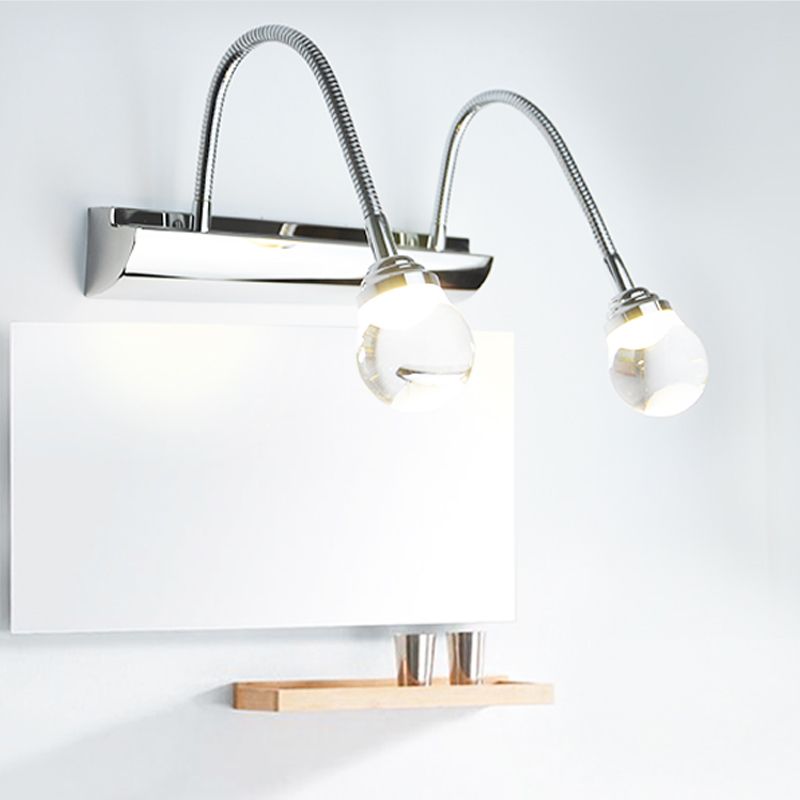 Gebogen LED wandlamp