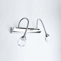 Gebogen LED wandlamp