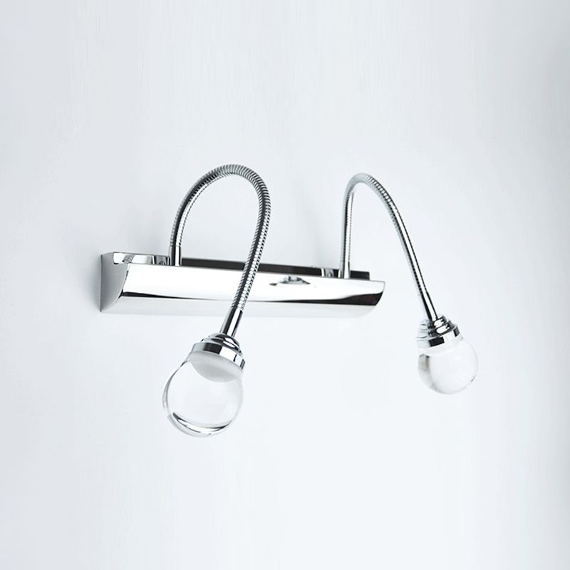 Gebogen LED wandlamp