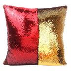 Kussenhoes met omkeerbare pailletten