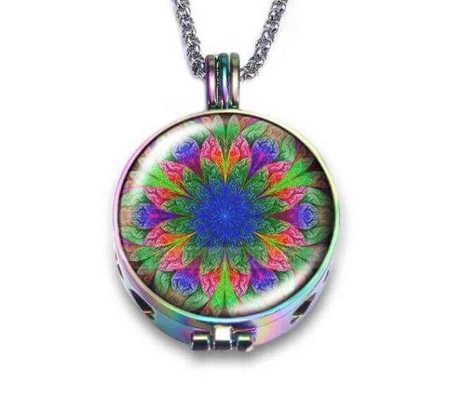 Aromatherapie zakje ketting
