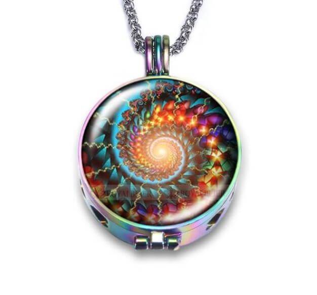 Aromatherapie zakje ketting