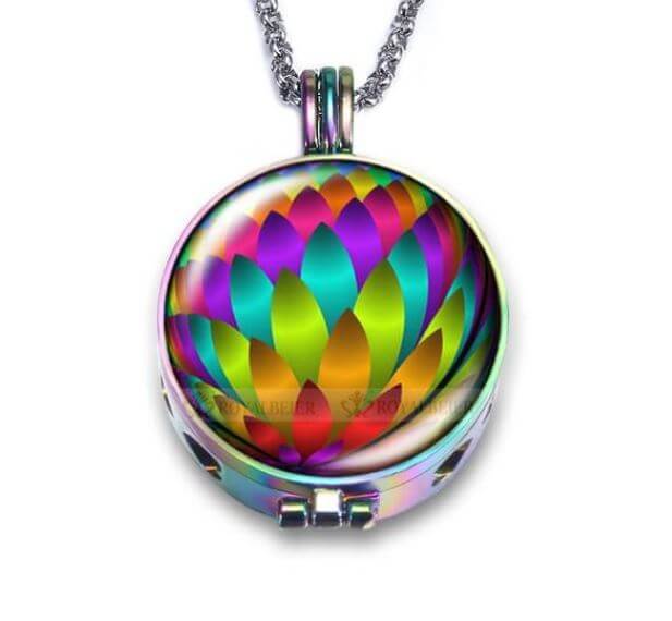 Aromatherapie zakje ketting