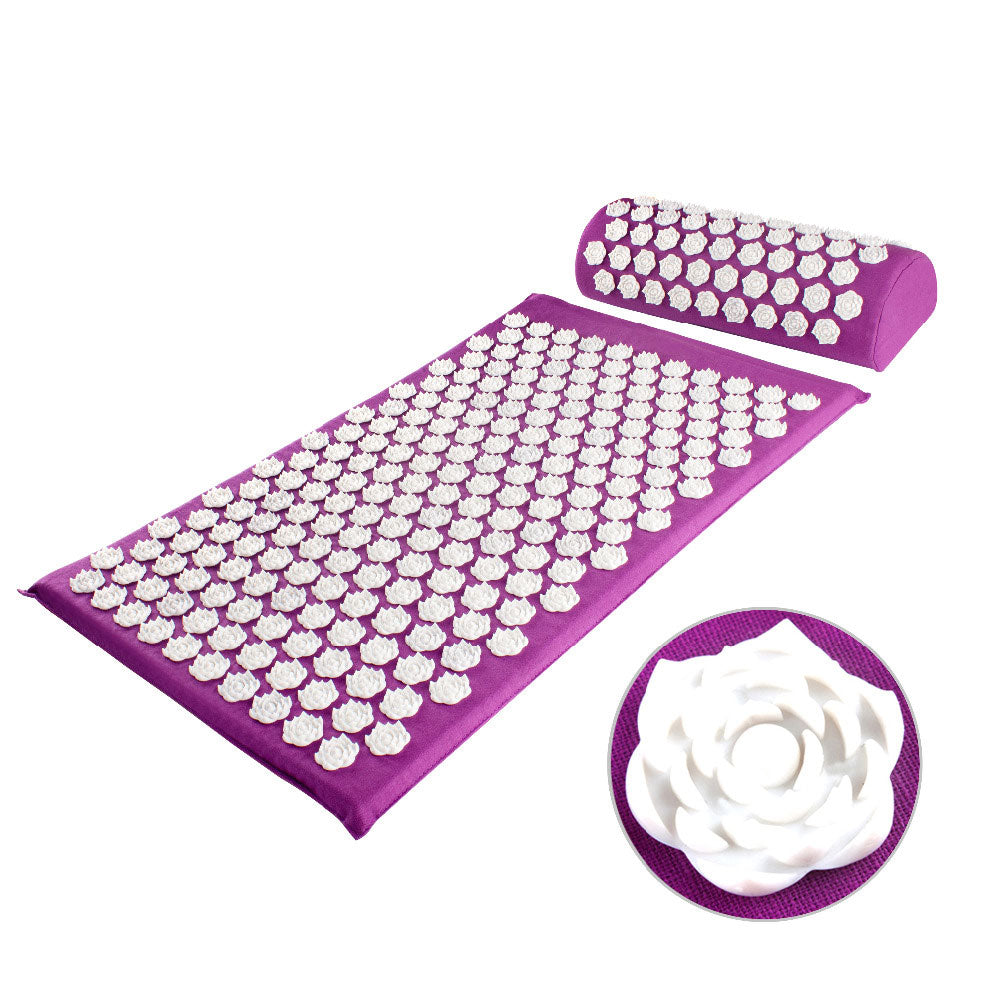 Acupressuur yogamat & kussenset
