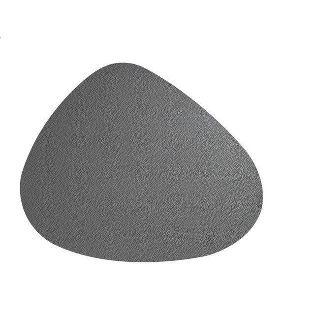 Minimalistische PU-leren placemats