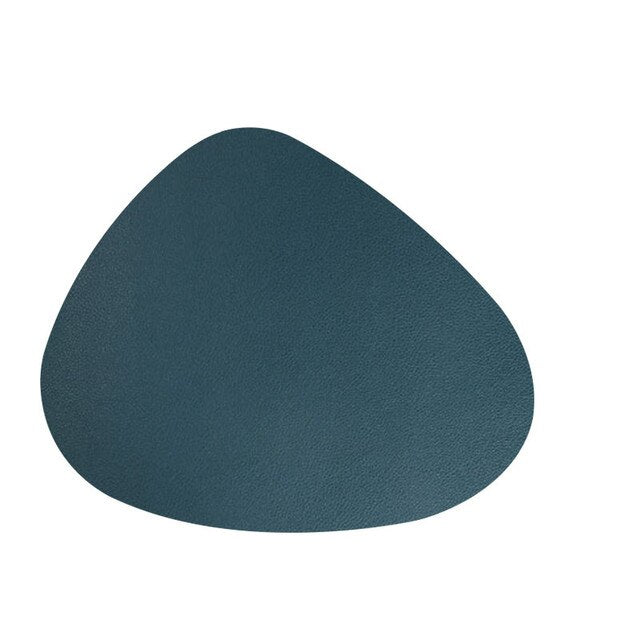 Minimalistische PU-leren placemats