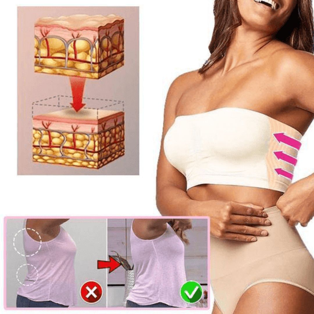 Ondersteunende strapless beha - set van 3