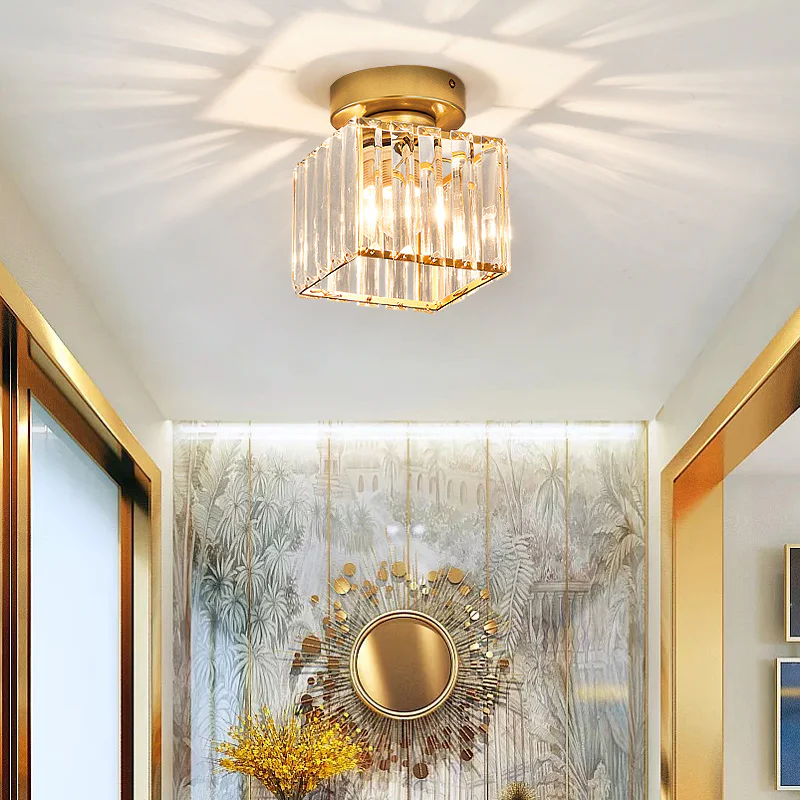 Kristallen plafondlamp
