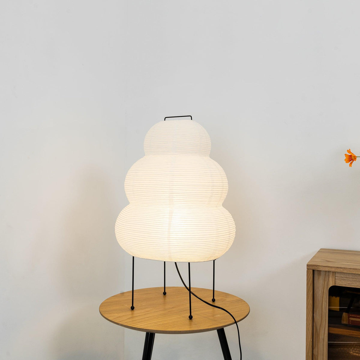 Japanse papieren tafellamp – Liva
