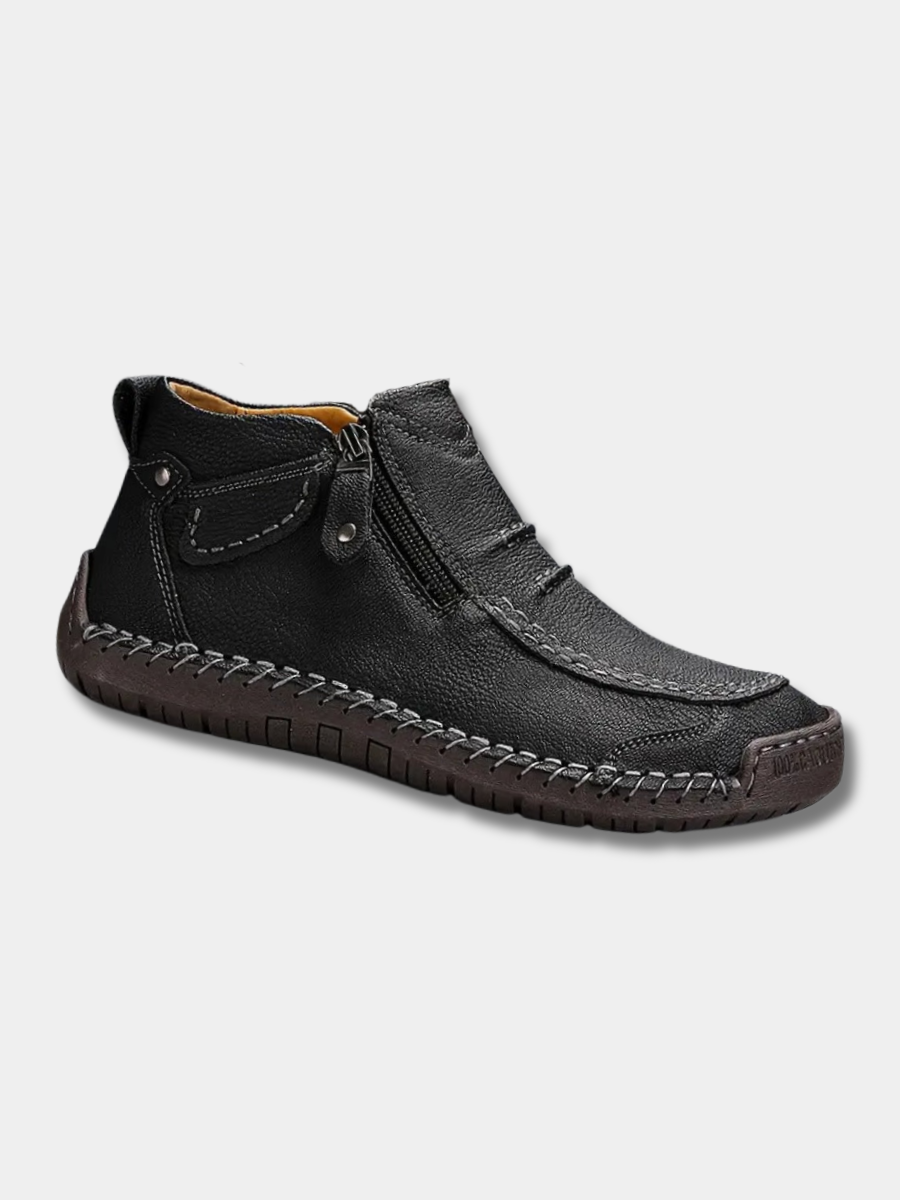 Ademende schoenen met schokdempende rubberen zool