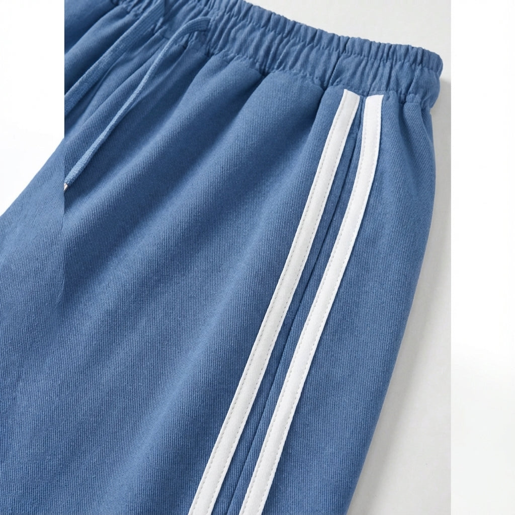 Dames joggingbroek met wijde pijpen