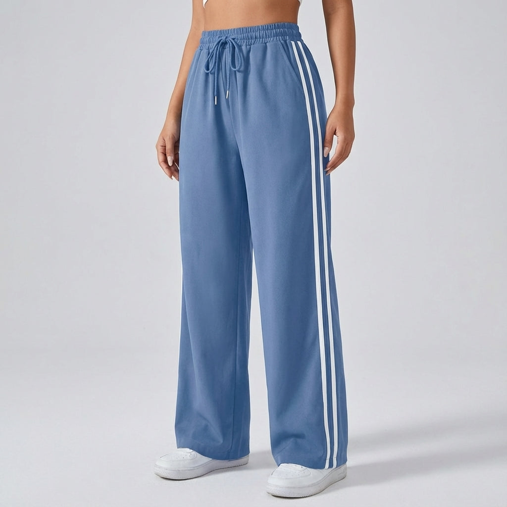 Dames joggingbroek met wijde pijpen