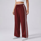 Dames joggingbroek met wijde pijpen
