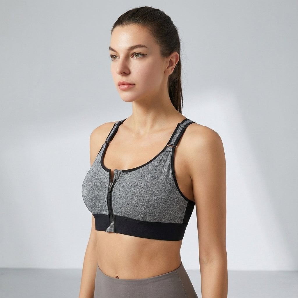 Dames sport BH met ritssluiting