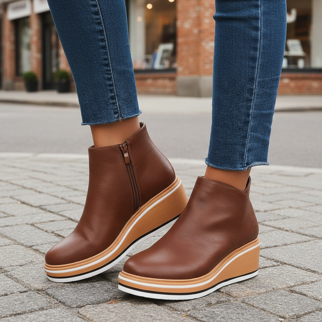 Dames dr. martens met plateau
