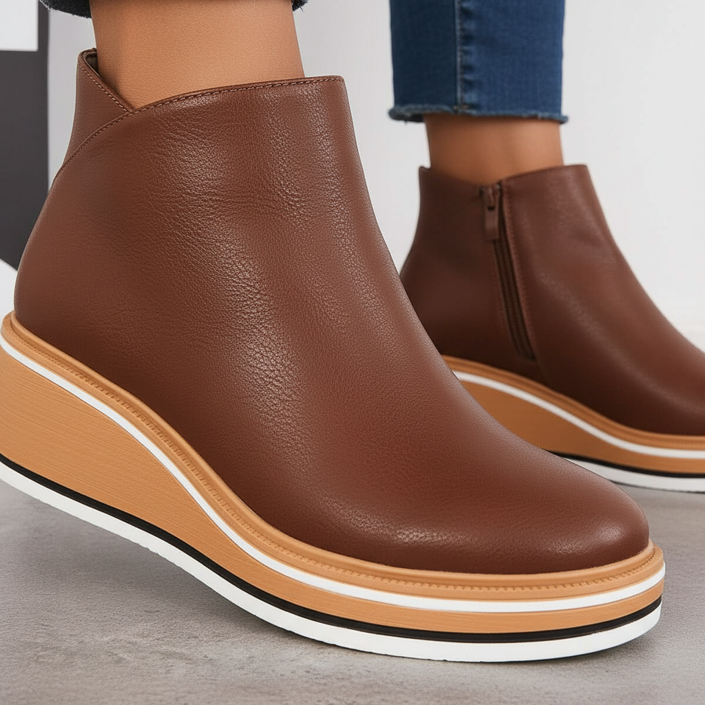 Dames dr. martens met plateau