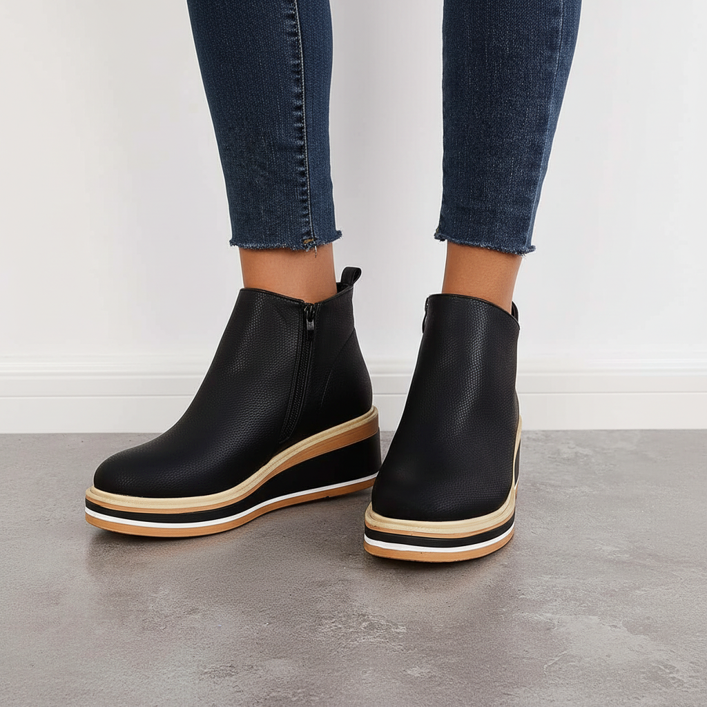 Dames dr. martens met plateau