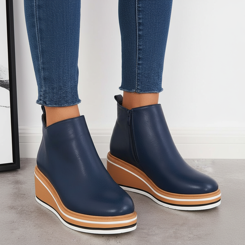 Dames dr. martens met plateau