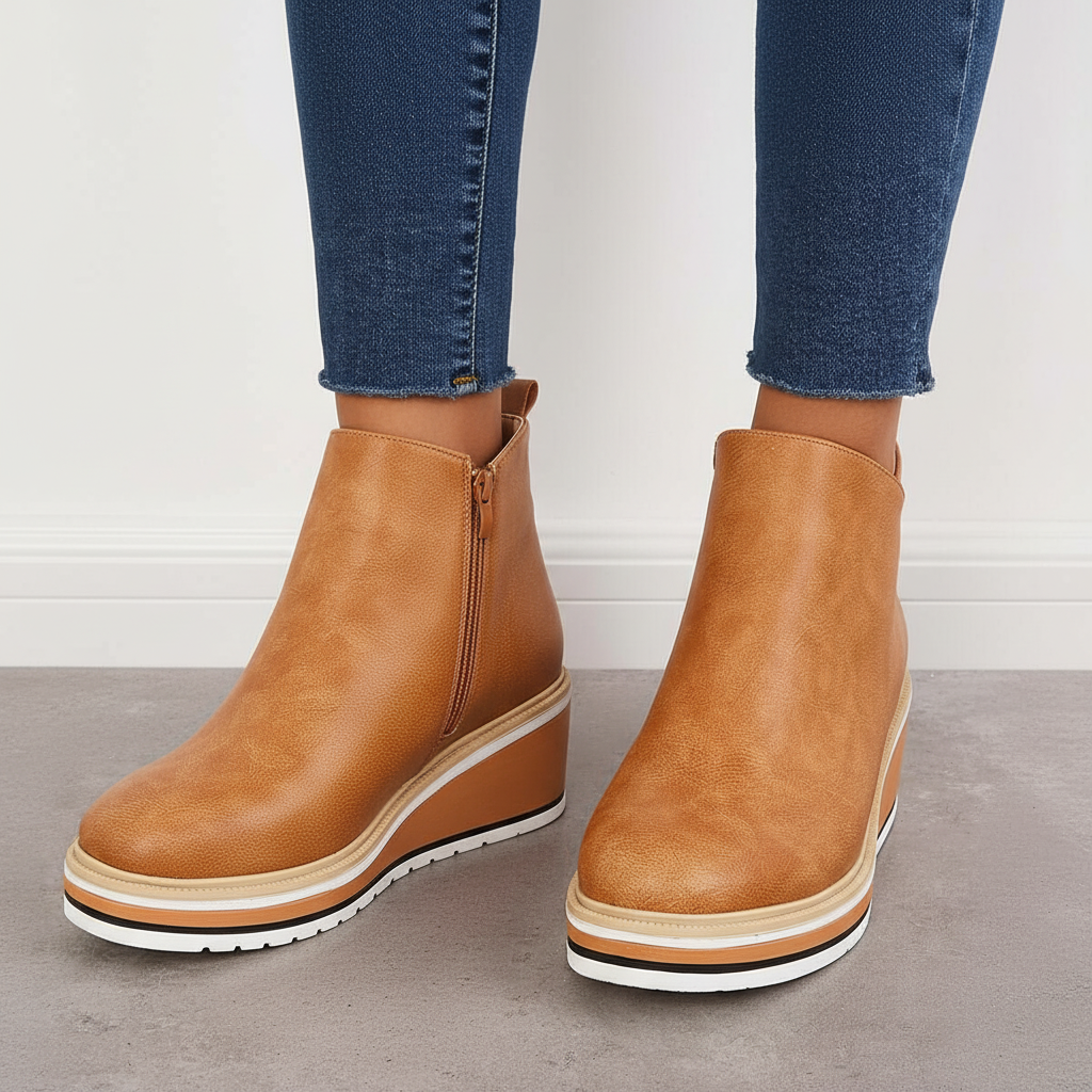 Dames dr. martens met plateau