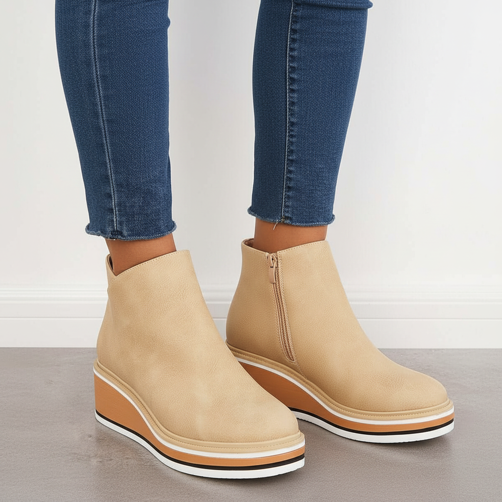 Dames dr. martens met plateau