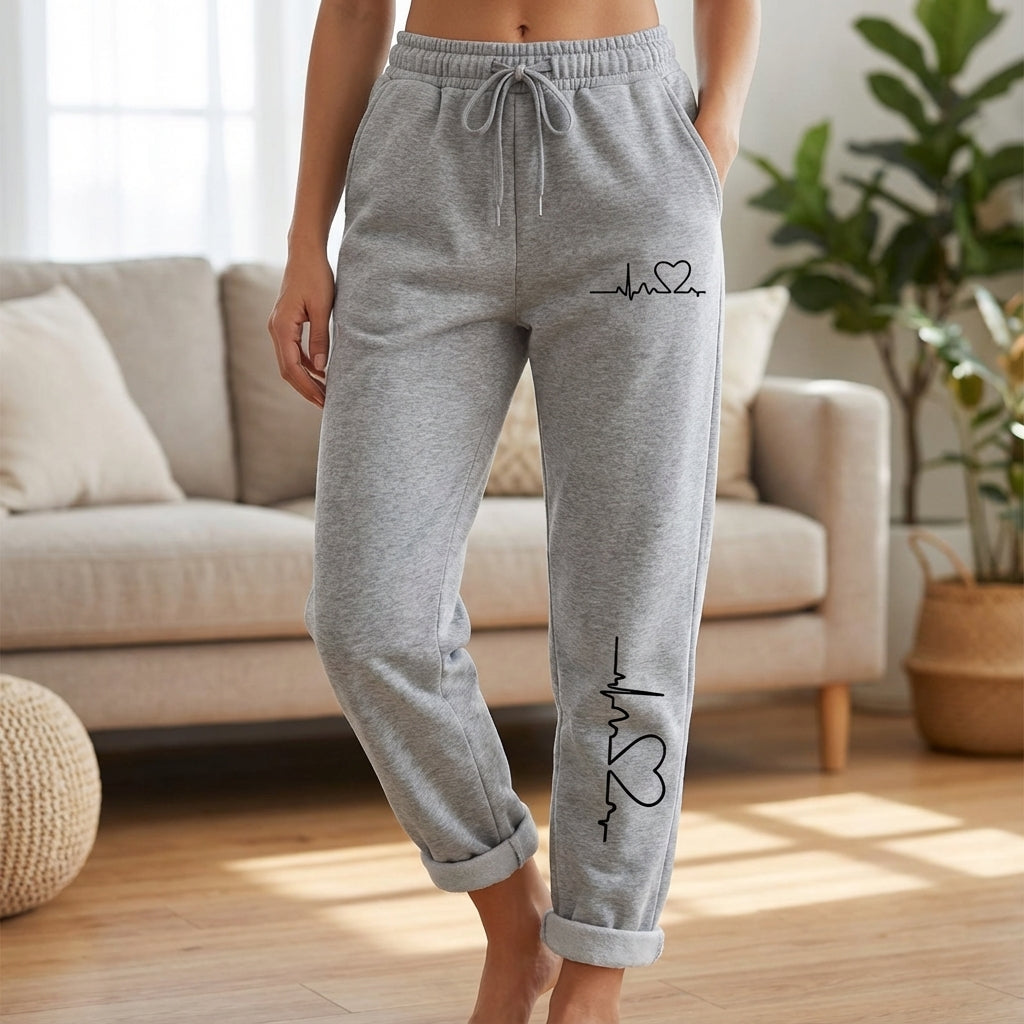 Dames sportbroek van katoen